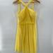 J. Crew Dresses | J. Crew Sinclair Yellow Silk Chiffon Party Dress - Size 6 | Color: Yellow | Size: 6