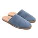 Free People Shoes | Free People Coronado Blue Suede Slip On Mules 37 New | Color: Blue | Size: 7