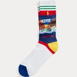 Polo By Ralph Lauren Underwear & Socks | Kayak-Graphic Crew Socks Save Your Wishlist Polo Ralph Lauren | Color: Red/White | Size: L