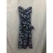 Athleta Dresses | Athleta Ikat Strapless Anywhere Dress Size 2 Blue/White | Color: Blue/White | Size: 2