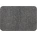 Ribbed Utility Mat Door Mat by Mohawk Home in Grey (Size 2 RUG SET)