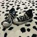 Converse Shoes | Converse Kids Black With Gold And Silver Design Hightops | Color: Black/Gold/Silver | Size: 1bb