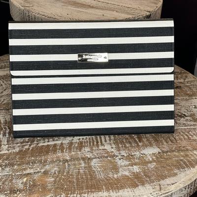 Kate Spade Tablets & Accessories | Kate Spade Keyboard Folio For Ipad Mini. Bluetooth & Tested. New In Box | Color: Black/White | Size: Os