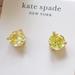 Kate Spade Jewelry | Kate Spade Rise And Shine Crystal Studs Earrings | Color: Gold/Yellow | Size: Os