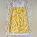 Lilly Pulitzer Dresses | Lilly Pulitzer Yellow And White Shift Dress Size 2 | Color: White/Yellow | Size: 2