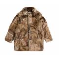 SUPREME X MAISON MARGIELA Supreme Mm6 Maison Margiela Patchwork Faux Fur Coat Brown - Size: XL