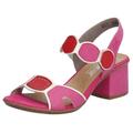 Sandalette RIEKER Gr. 36, rot (fuchsia, rot) Damen Schuhe Sandaletten