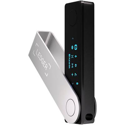 LEDGER Krypto Hardware-Wallet "Nano X" Chipkartenleser schwarz (onyx schwarz)