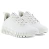 Slip-On Sneaker ECCO "GRUUV W", Damen, Gr. 42, weiß, Leder, sportlich, Schuhe Sneaker, Freizeitschuh, Halbschuh, Slipper mit ergonomischer Fluidform Sohle, Topseller
