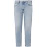 "Tapered-fit-Jeans PEPE JEANS ""TAPERED JEANS"" Gr. 33, Länge 32, blau (light used pf3) Herren Jeans Tapered-Jeans"