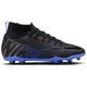 NIKE Kinder Fussball-Rasenschuhe JR SUPERFLY 9 CLUB FG/MG, Größe 37 ½ in Schwarz