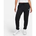 NIKE Damen Sporthose W NSW CLUB FLC MR PANT STD, Größe L in Schwarz