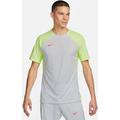 NIKE Herren Shirt M NK DF STRK TOP SS, Größe S in PURE PLATINUM/VOLT/HYPER PINK