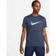 NIKE Herren Shirt M NSW REPEAT SW SS TEE, Größe L in Blau