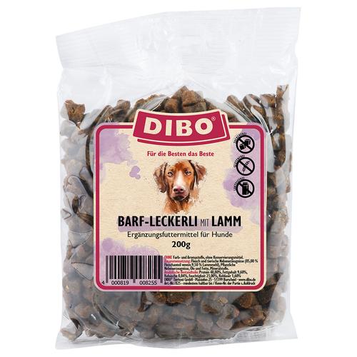 6x 200g DIBO BARF-Leckerli mit Lamm Hundesnacks