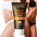 Self Tanning Cream Fast Body Face Self Tanner Fake Tan Cream Solarium Makeup Foundation Bronzer