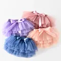 Ensemble Tutu en Tulle pour bébé fille 2 pièces jupe courte + bandeau princesse jolie jupe