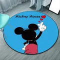 Tapis rond antidérapant Minnie Mouse Anime bébé Playvirus tapis mignons salon chambre d'enfant