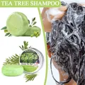 Tea Tree Essential Oil Shampoo Soap Repair Damaged Oil Moisturizing Care Nourish Anti-Dandruff Hair