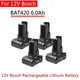 12V Bosch 6Ah Li-ion BAT420 BAT411 Replacement Battery for Bosch BAT411 BAT412 BAT413 BAT414 10.8V