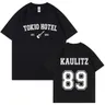 2024 Rockband Tokio Hotel Kaulitz Herren T-Shirt Mode reine Komfort T-Shirts Kurzarm T-Shirt Hip Hop