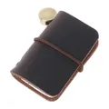 Livre de voyage en cuir Portable Mini livret de Journal couverture faite à la main avec insertion