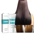 Crème lissante pour cheveux abîmés traitement des cheveux lissage plus rapide soin des cheveux
