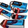 DXF 2S 3S 4S 6S RC Lipo Battery 7.4V 11.1V 14.8V 22.2V 3300mah 4500mah 5200mah 6200mah 6500mah T