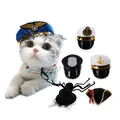 Chapeau Cosplay amusant pour chien et chat en forme de capitaine de Pirate déguisement pour animal