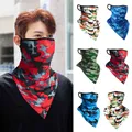 Face Cover Headscarves Bandana Ice Silk Cycling Mask Neck Tube Scarf Sports Breathable Headwear