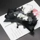 Bowknot Choker Black Lace Ribbon Collar Necklace Vintage Necklace Gothic Jewelry Women Clavicle