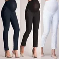 Women's Pants Stomach Pregnant Women's Trousers Elastic Belly Protection Maternity Pregnant Pants