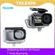 TELESIN 45M Action Camera Waterproof Case For DJI Action 3 4 Underwater Diving Housing Cover For DJI