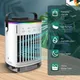 Portable Cold Air Conditioner Evaporative Air Cooler Mini Usb Table Fan Desktop Air Conditioning Fan