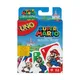 Mattel-Jeu de cartes Uno Super Mario pour la famille jeu de société amusant poker jouets pour