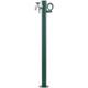 Fontana da Giardino con Doppio Rubinetto Belfer 42/SRR Verde