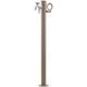 Bel-fer - Fontana da Giardino con Doppio Rubinetto Belfer 42/SRR Tortora