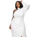 LIVD Plus Size GiGi Dress - White