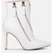 London Rag Hillary Elegant Comfortable Boots For Women - White - US-7 / UK-5 / EU-38