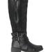 London Rag Women's Black Knee High Boots - Black - US-8 / UK-6 / EU-39