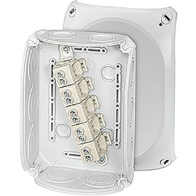 62000010 Abzweigkasten (l x b x h) 180 x 130 x 77 mm Grau IP66 1 St. - Hensel Image
