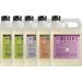 Liquid Hand Soap Refill 2 Packs Lemon Verbena 1 Pack Lavender 1 Pack Geranium 1 Pack Peony 33 OZ each