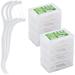 400 Pcs Dental Floss NG01 Picks Dental Floss Stick Disposable Interdental Flossers with Portable Travel Case for Family Hotel and Travel