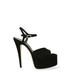 Buckled High Stiletto Heel Mules