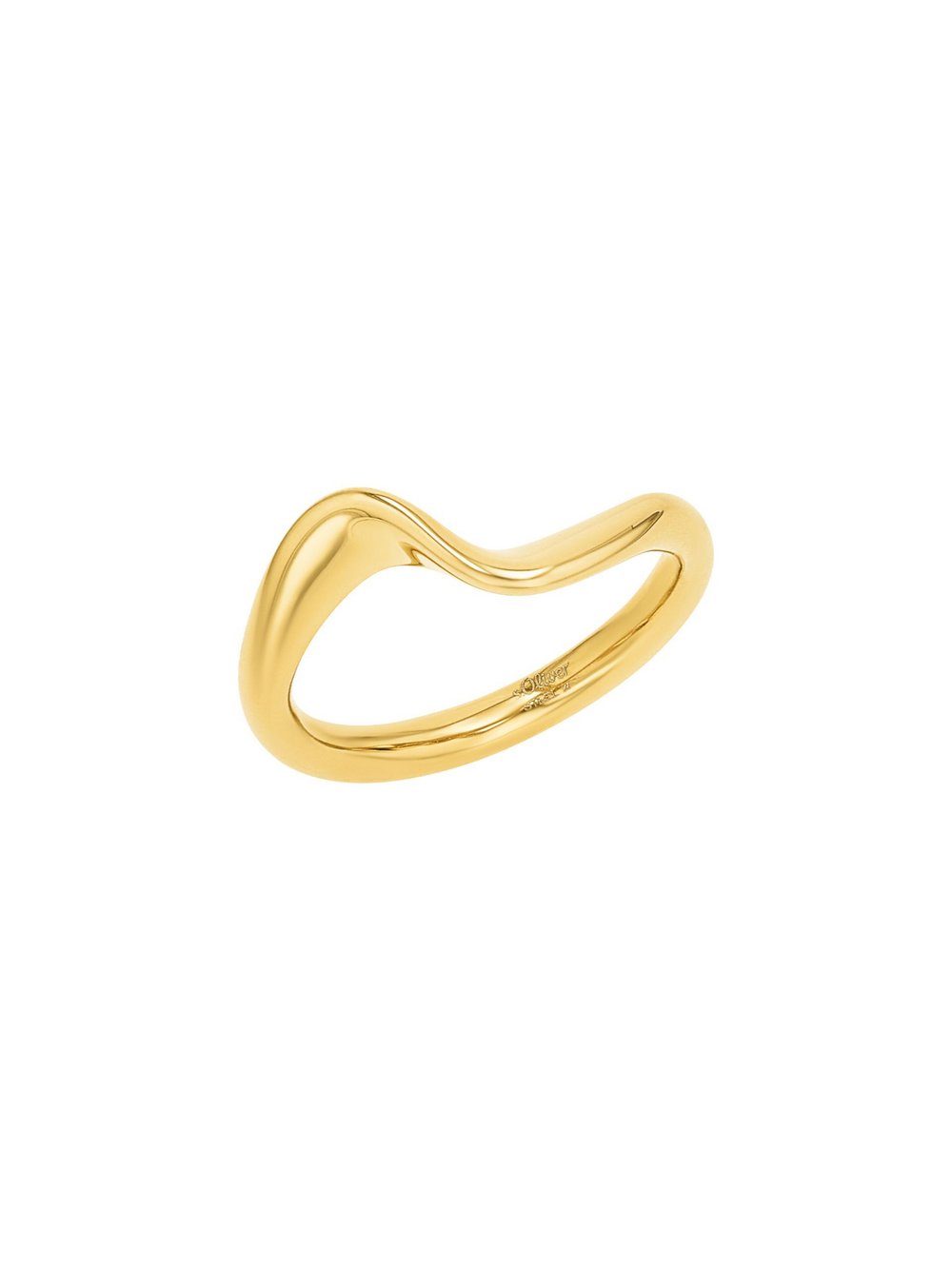 s.Oliver Ring Damen gold, 60 Image