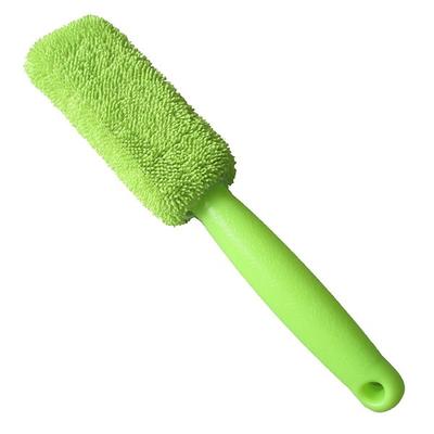 Car Wash Detailing Car Cleaning Brush Microfiber Wheel Rim Brush For Car Trunk Motorcycle Auto Detailing Brush Car Maintenance Rim Cleaning Brush Car Wash Beauty