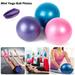 ZTOO 25cm Yoga Ball Anti-burst Thick Stability Ball Mini Pilates Barre Physical Ball Stability Exercise Training Gym Anti Burst
