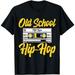Retro Old School Hip Hop 80s 90s Mixtape Cassette Gift T-Shirt
