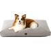 Shredded Memory Foam Dog Beds for Extra Large Dogs Orthopedic XL Dog Bed for Crate with Washable Removable Cover Pet Bed Dog Mattress Dog Pillow