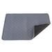 Washable Pee Pad For Dogs Reusable Dog Training Pad Non-Slip Waterproof Dog Pee Pad Puppy Training Pad Puppy Pad For Dogs And Cats Gray 30*30CM